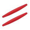 Embellecedor de parachoques, protector de borde, protectores de carrocería trasera de coche antiarañazos (rojo)