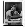 thumbnail image 2 of Historic Framed Print, [Tennessee Williams, half-length portrait, facing left, on a hotel veranda in Puerto Vallarta], 17-7/8" x 21-7/8", 2 of 9