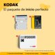thumbnail image 3 of KODAK Mini 3 Retro 4PASS Impresora de Fotos Portátil (7,6x7,6cm) + 8 Hojas, Negro, 3 of 5