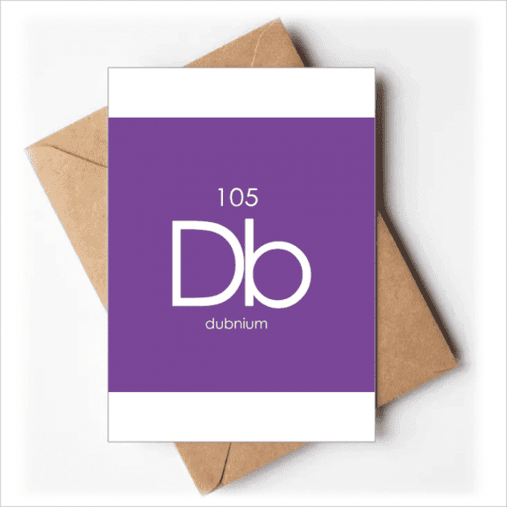 Chestry Elements Period Table Transition Metals Dubnium Db Greeting Cards You are Invited Invitations