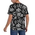 thumbnail image 2 of Picia Snake Pattern Mens Polo Shirts Quick Dry Short Sleeve Golf T Shirt Performance Moisture Wicking Casual Workout Baseball T-shirt-Medium, 2 of 7