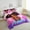 Pink Blue, variant on Erosebridal Black Princess Bedding Sets Full with Comforter, Kawaii Fairy Duvet Insert, Butterfly Wings Decor, Reversible 3pcs