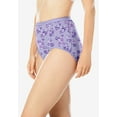 thumbnail image 3 of Comfort Choice Plus Size Full Coverage Cotton Brief 10-Pack, 3 of 6