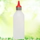 thumbnail image 2 of 2 unids 450 ML Cocina Plástico Exprimidor Dispensador de Condimentos Botella Con Decorador Tip Hole Cover Salsa Vinagre de Aceite Botella de Mermelada de Ketchup (Rojo), 2 of 5
