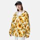 thumbnail image 3 of Balery Modern Elegant Sunflower Sudadera ligera de manga larga con capucha y protección solar UPF 50+ para hombre y mujer, ideal para pesca y running-XX-Large, 3 of 7
