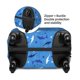thumbnail image 2 of Fotbe Cute Shark Funda Protectora para Equipaje, Antirrayones y Resistente a la Suciedad, Compatible con Maletas de 18 a 32 Pulgadas-X-Large, 2 of 7