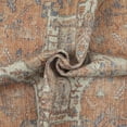 thumbnail image 3 of GLN Rugs Petra - Indoor, Machine Washable Area Rug 5'3" Round Turkish Terra Home Carpet, 3 of 8