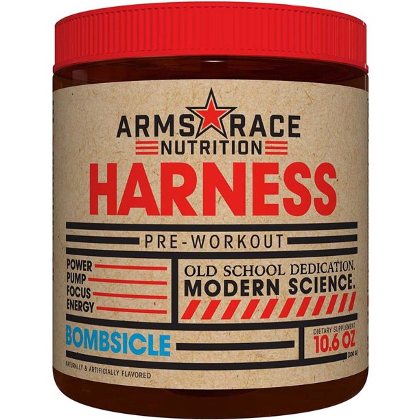 Harness PreWorkout Bombsicle, SUPERCHARGE YOUR WORKOUTS. HARNESS contains key ingredients