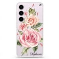 thumbnail image 4 of Pink Watercolor Floral Samsung Galaxy Ultra Clear Case,iPhone 15 Pro Max, 4 of 5
