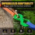 thumbnail image 6 of Nilight Quick Release S-Tow Shackle Hook – Heavy Duty Off-Road Recovery Hook, Fits Winch Rope & Recovery Strap, 11,000 LBS Working Load, for Jeep, SUV, ATV, Trailers, Forged Steel, Green, 6 of 6
