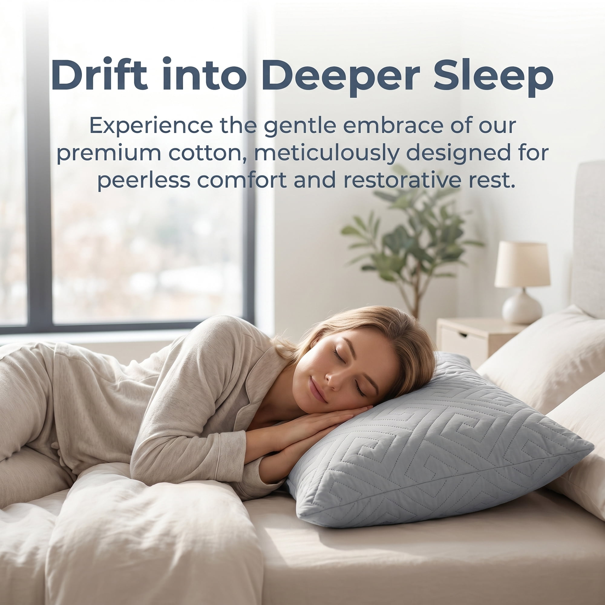 Unique Bargains Breathable Hypoallergenic Polyester Standard-size Pillow Protector Gray