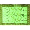 thumbnail image 1 of Ahgly Company Indoor Rectangle Persian Green Traditional Area Rugs, 2' x 5', 1 of 1