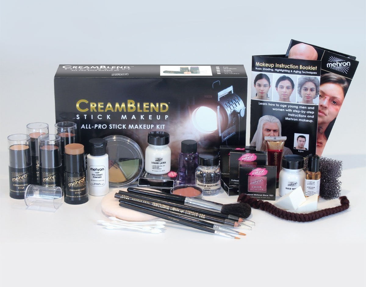 Mehron Creamblend Stick All Pro Makeup - Stage Makeup Kit Mehron Creamblend Stick All Pro Makeup - Stage Makeup Kit
