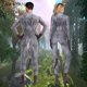 thumbnail image 4 of Disfraz de cosplay con estampado de lobo para mujer de Zawaland, traje de cobertura completa, mono de adulto, traje de carnaval Zentai con cola, traje de cosplay, 4 of 5