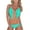 Blue, variant on Tassel Bikini Swimsuit Beaded Beach Fashion Tankini Set Stylish Swimwear For Women Summer Pool Party