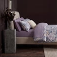 thumbnail image 4 of 100% Cotton Duvet Cover – Purple Vintage Floral Duvet Cover Set with Zipper Closure & Corner Ties, 3-Piece Luxury & Silky Soft Bedding Set for All Seasons, 4 of 8