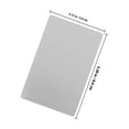 thumbnail image 2 of MERRYHAPY 10Ud Tarjetas Sublimación Metal Con Bordes Limpios Ideales Para Promociones Y Grabados, 2 of 7