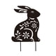 thumbnail image 5 of Estatua de conejito para jardín, decoración de Pascua, estacas para césped, adornos para jardín A, 5 of 9