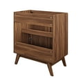 thumbnail image 4 of Modway Soma 30” Bathroom Vanity Cabinet (Sink Basin Not Included) in Walnut, 4 of 10