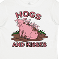 thumbnail image 4 of Inktastic Hogs and Kisses with Cute Pig Family Boys or Girls Toddler T-Shirt, 4 of 5