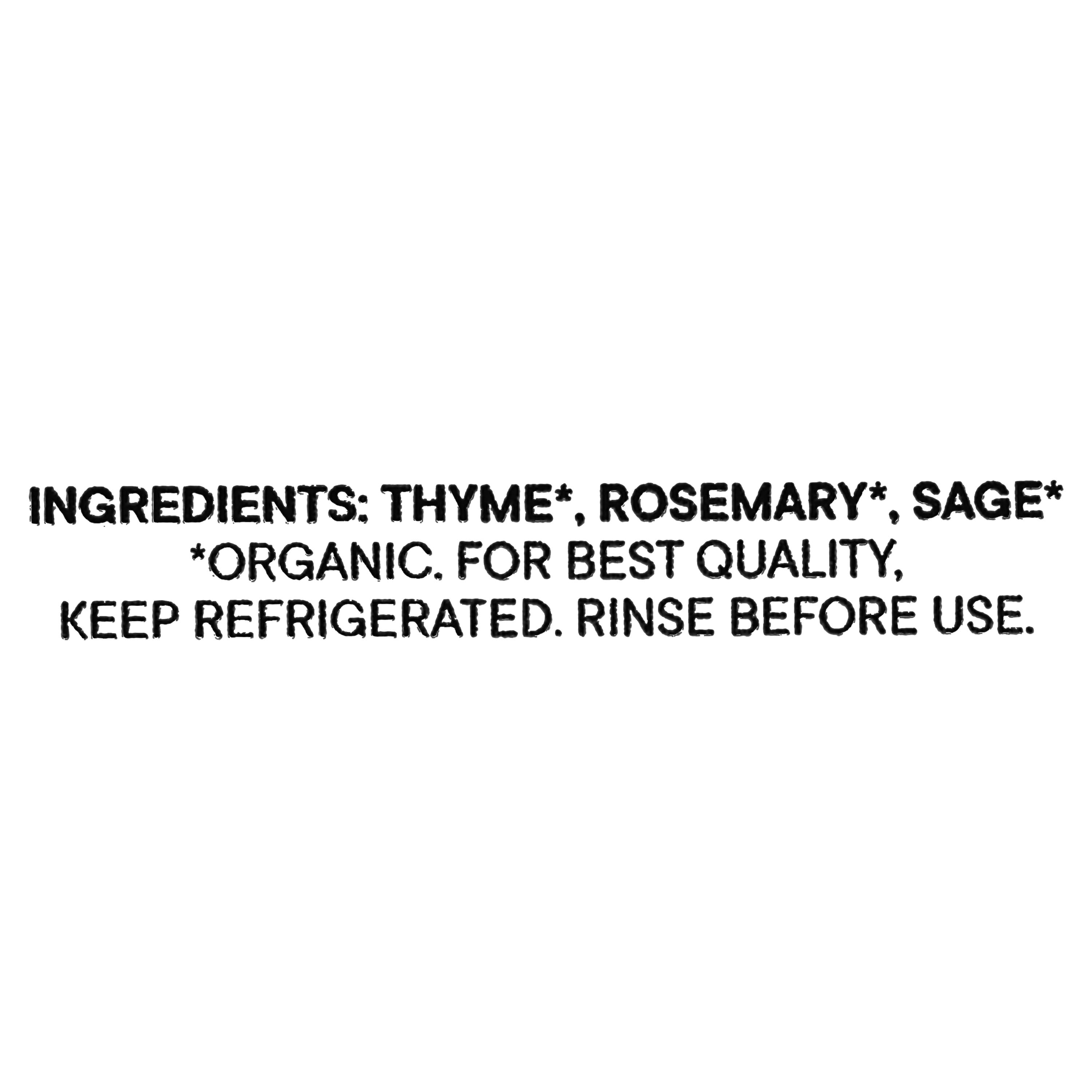 SoliOrganic Fresh Herb-Tastic Poultry Blend 3oz