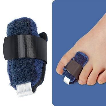 Higoodz Toe Brace Hammer Toe Straightener Breathable Toe Corrector Strap Hammer Toe Wraps Blue