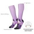 thumbnail image 4 of Balery Lavender Roses Arrangement Calcetines novedosos Calcetines deportivos Calcetines hasta la rodilla Calcetines de algodón Calcetines originales y geniales, 4 of 6