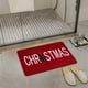 thumbnail image 5 of Alfombra de Entrada Roja de Imitación Navideña, Alfombra de Árbol de Navidad, Alfombra Antideslizante para Baño, Alfombra para Puerta de Entrada, Alfombra para Sala de Estar, Tamaño 15,7 X 23,6 Pulga, 5 of 6
