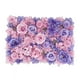 thumbnail image 5 of Panel de flores artificiales, fondo de rosas, romántico, bricolaje, panel floral para Estilo B, 5 of 9