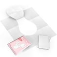 thumbnail image 5 of Disposable toilet seat snare cover, 70pcs, a must-have for public restrooms. Splash-proof, flushable, perfect for travel, hotels, airplanes, parks., 5 of 8