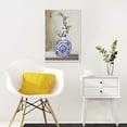 thumbnail image 3 of IDEA4WALL Framed Canvas Wall Art for Living Room, Bedroom Blue and White Porcelain Canvas Prints for Modern Home Decoration Ready to Hang, 3 of 4