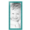 thumbnail image 2 of ArtToFrames 14" x 32" Turquoise Picture Frame, 14x32 inch Blue Wood Poster Frame (WOM-4588), 3 Pack, 2 of 7