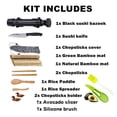 thumbnail image 4 of 13-in-1 Sushi Making Kit, Sushi Bazooker Maker Set, Sushi Tools Accessories for Home Kitchen, 4 of 8