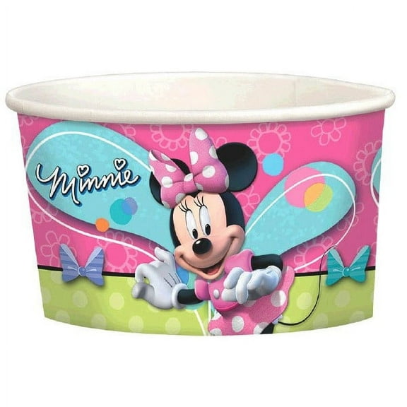 Minnie Mouse 'Bow-Tique' Ice Cream Cups (8ct)