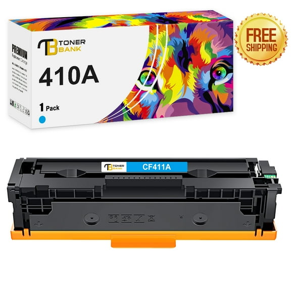 410A Toner Cartridges Compatible for HP 410A 410X CF410A CF410X M477fnw Color Laserjet Pro MFP M477fdn M452dn M477fdw M452nw M452dw M377dw M477 M452 Printer Ink (1 Pack)