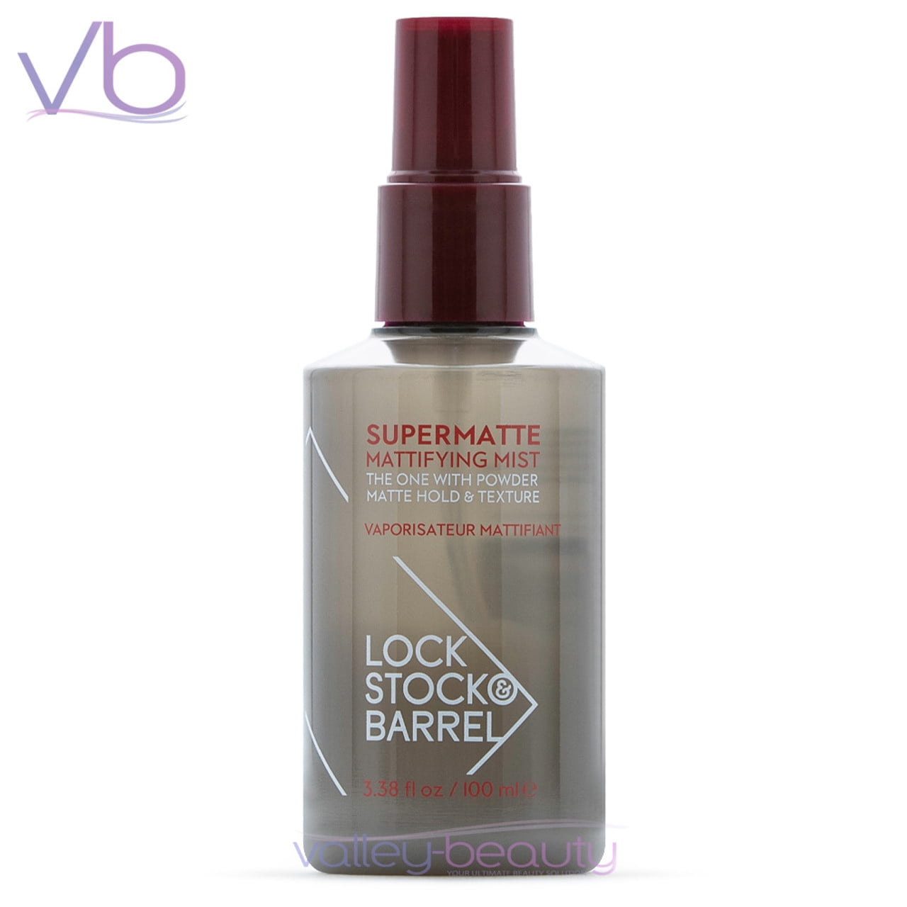 Lock Stock & Barrel Supermatte Mattifying Mist Beach Spray, 3.38fl.oz