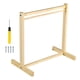 thumbnail image 1 of Perchero de madera para vestidos de muñecas, organizador de ropa para muñecas, soporte para prendas de muñecas, mini perchero, 1 of 8