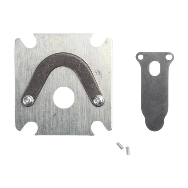 Válvula de compresor de aire Placa Juego de piezas de compresor de aire Suministros de instalación simple V Placa Forma de la lengua del kit de