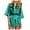 Green, variant on TMOYZQ Women's Satin Robe Lace Valentines Nightgown for Women Kimono Bathrobes Short Belted Robes Bride Bridesmaids Sleepwear on Clearance
