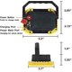 thumbnail image 2 of Luces de trabajo de inundación LED recargables con soporte de mano ajustable 180 3 opciones de iluminación Luz de seguridad para acampar impermeable Ip56 portátil para acampar/hik, 2 of 5