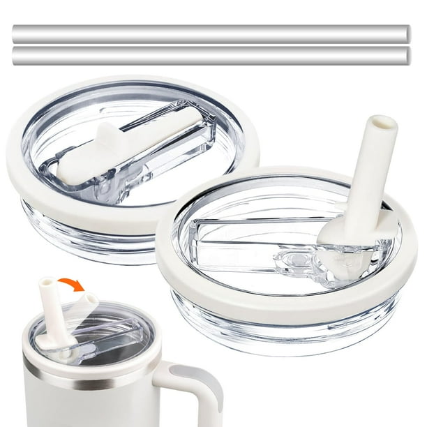Vaso con tapa abatible, 1,2 L, paquete de 2 unidades BLACKYEW para Stanley, 40 oz
