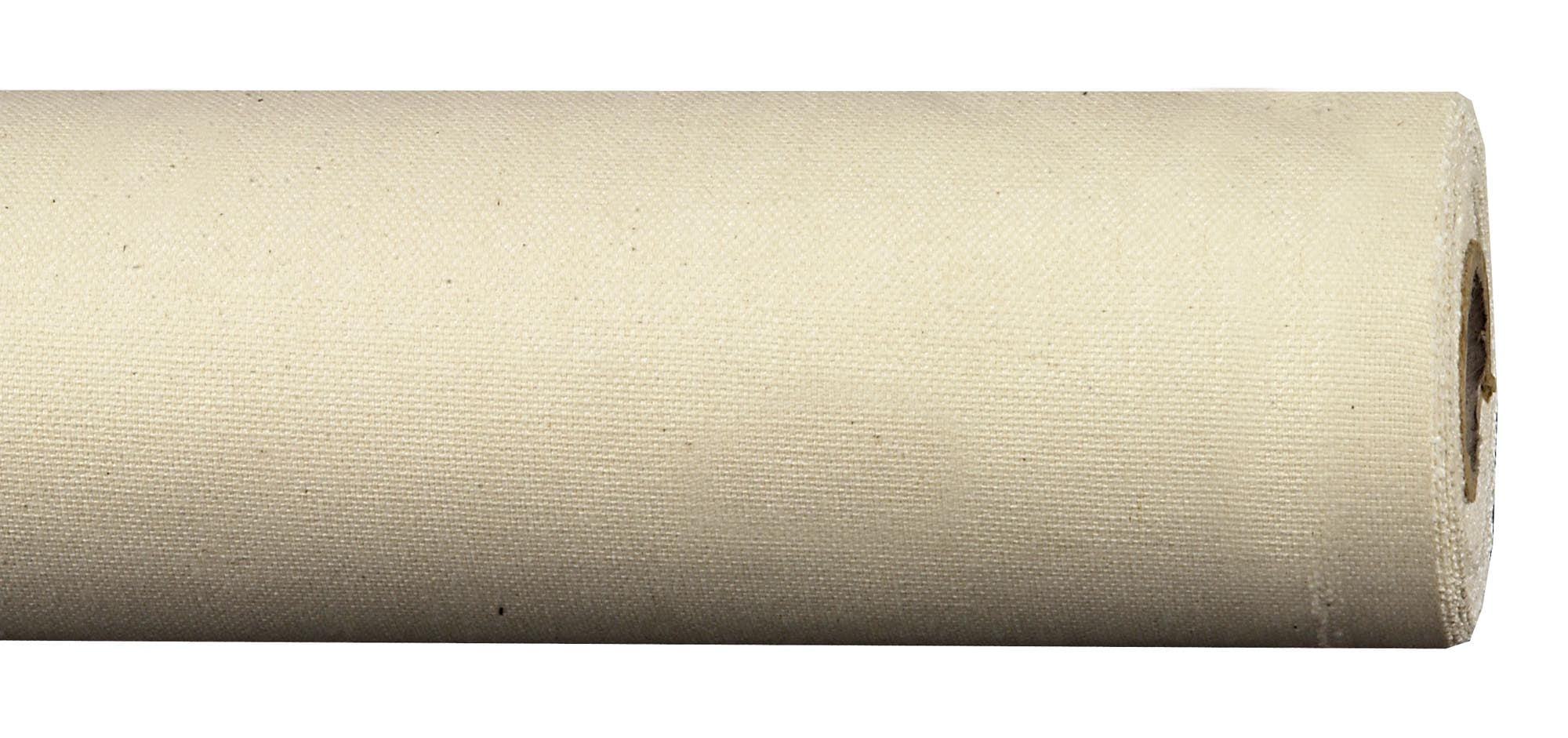 Creative Mark Spectrum Universal Unstretched Cotton Canvas Roll - 72" x 6 Yards 15 oz  (17.4 oz Primed) Double Primed, Rich White Acid-Free Acrylic Priming, Canvas Rolls for Painting
