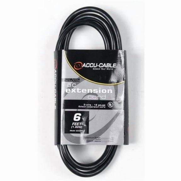 6 ft. Power Extension Cord
