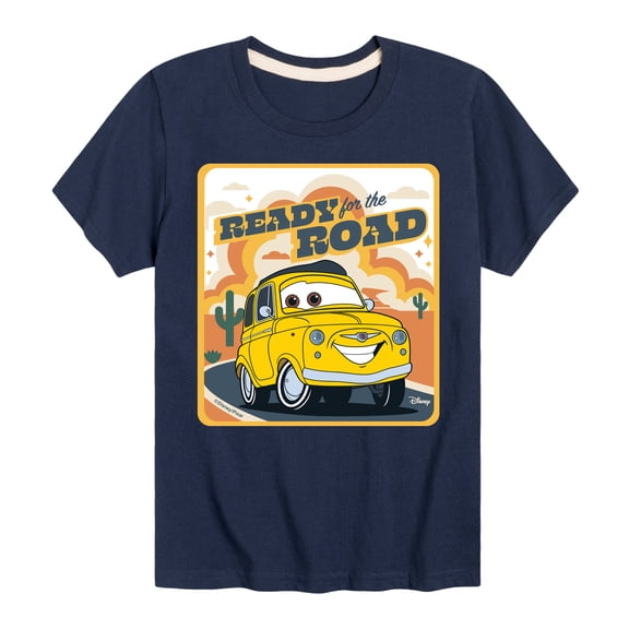 Cars - Luigi Ready for the Road Short Sleeve Graphic T-Shirt
