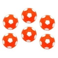thumbnail image 2 of jinwen 6 Pcs 32mm Ballons de Soccer de Table Soccer de Bébé Remplacement Orange, 2 of 8