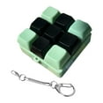 thumbnail image 1 of Llavero con teclado Fidget, juguete compacto, suministros creativos y ligeros de 9 teclas Negro verde, 1 of 9