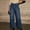 #4Dark Blue, variant on Womens Solid Color High Waisted Straight Leg Straight Leg Jeans Long Pants with Pocket