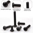 thumbnail image 3 of 120 Pieces M3 Hexagon Socket Screws, Carbon Steel Screws, Machine Screws M3, 3 of 5