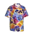 thumbnail image 2 of Balery Men'S Summer Hawaiian Shirts Short-Sleeve Design Name Printed Casual Shirts - Size Name, 2 of 9