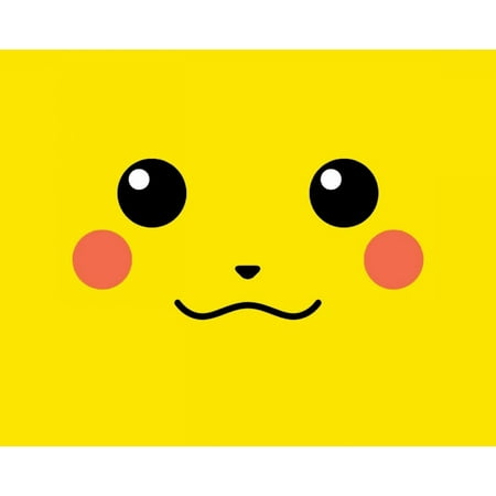 Pokemon Go Pikachu Cake Topper Edible Frosting Image 1/4 Sheet
